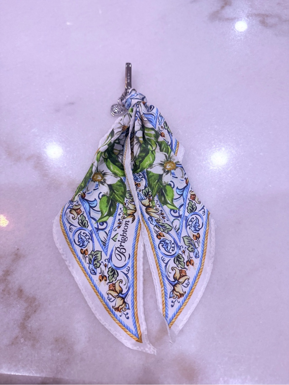 Brighton Bella Limone Scarf
Handbag Fob / Key Ring.